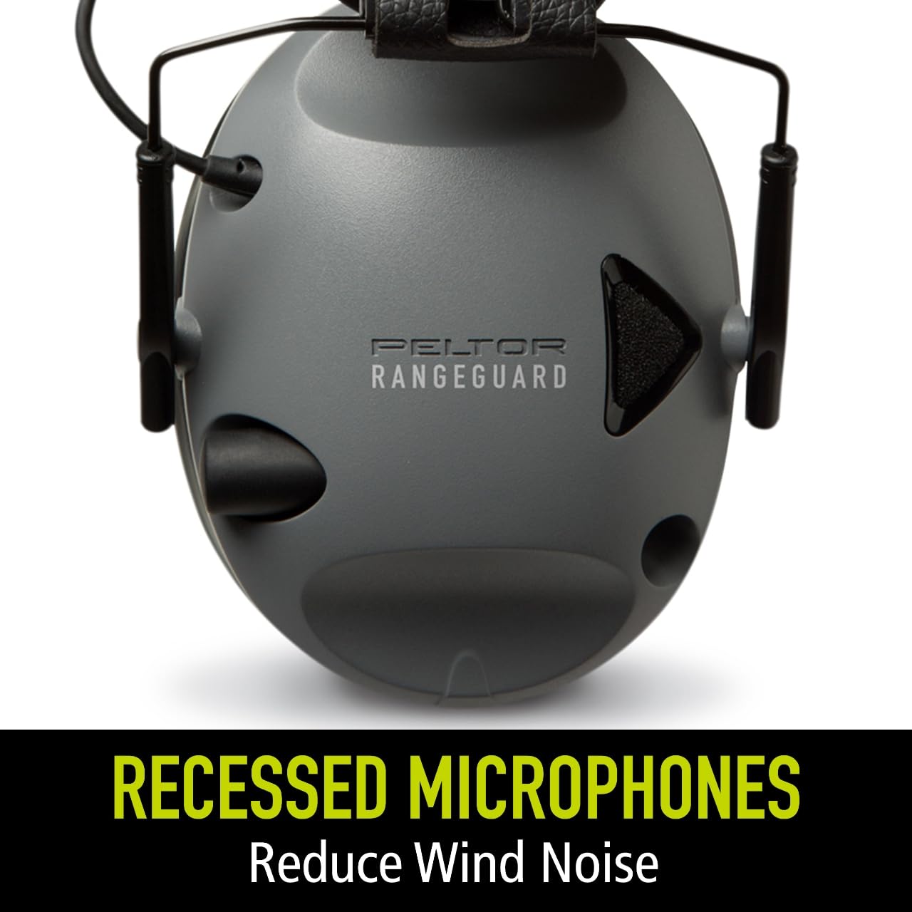 Peltor Sport RangeGuard Electronic Hearing Protector, NRR 21 dB, Ear Protection for the Range, Shooting and Hunting