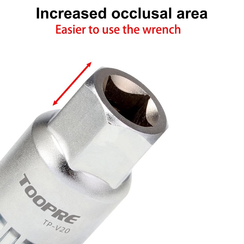SONZUIA Bicycle Bottom Bracket Removal Tool Compatible with Shimano/ISIS Bottom Bracket Tool 20-Tooth