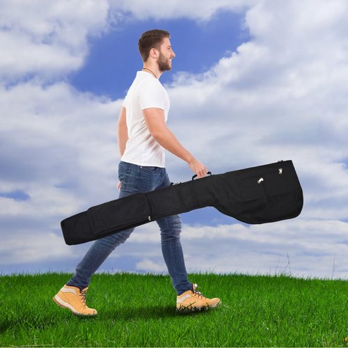 Bejetca Sunday Golf Bag, Portable Foldable Golf Club Travel Bag, Holds 8-10 Golf Clubs, Waterproof Mini Carrying Golf Bag for Women, Men