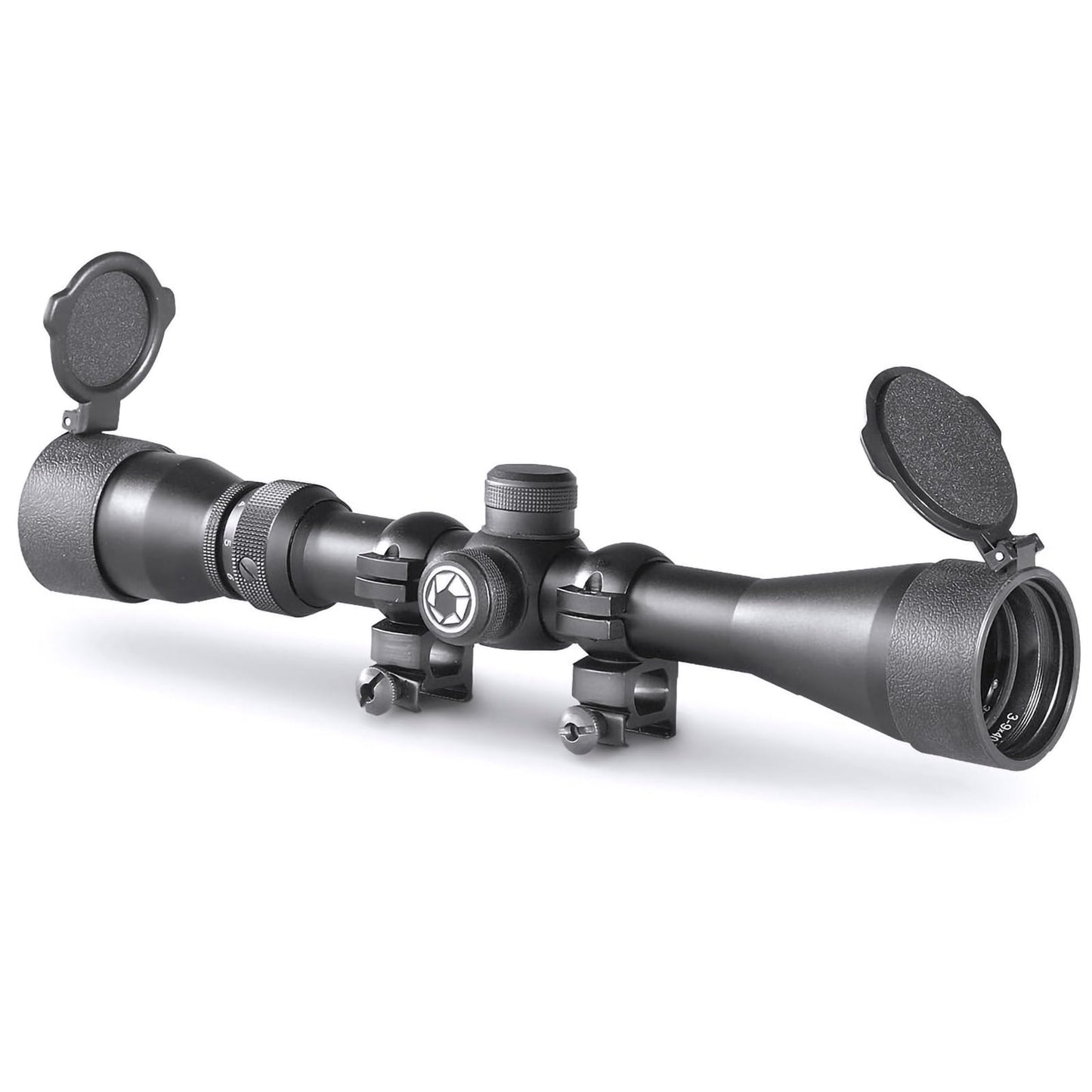 BARSKA 30mm Low Weaver Style Riflescope Ring, Black