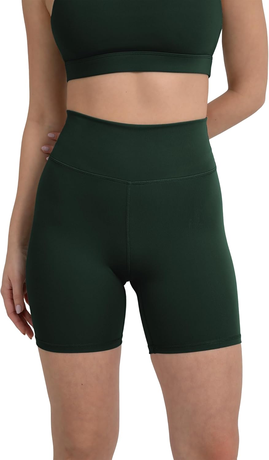 YITTY Active UltraLuxe High Waist Biker Shorts - Squat Proof, Tummy Control, 3''/6'' for Yoga & Workout