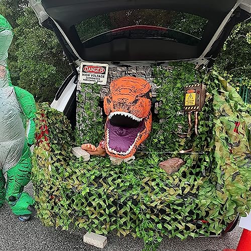 Sitong Woodland Camo Netting 1.5m x 7m Hunting Military Sunshade Decor