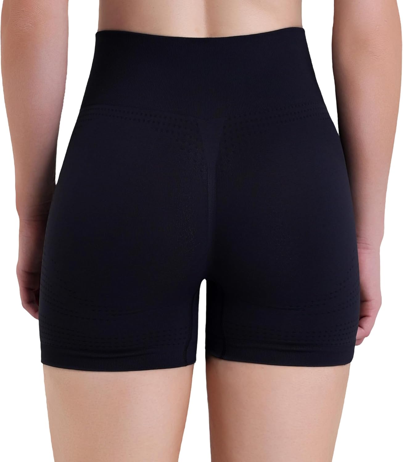Sunzel Women's Biker Shorts | Hidden Scrunch Butt Lifting & Tummy Control - Breathable Mesh Yoga Shorts