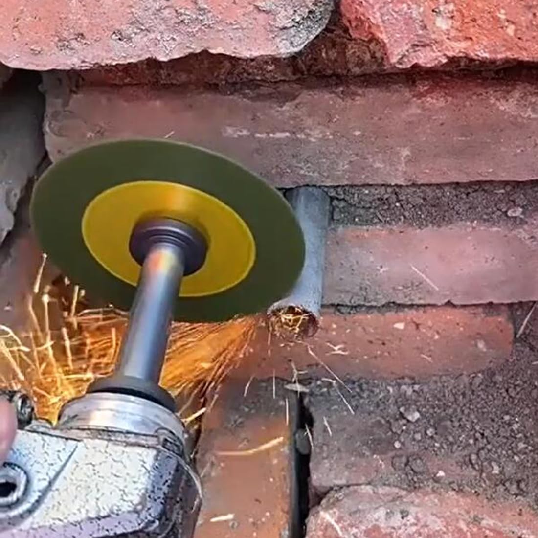 Inovsolid 3 Pcs 5/8'' -11 Thread Angle Grinder Shaft Extension Connecting Rods