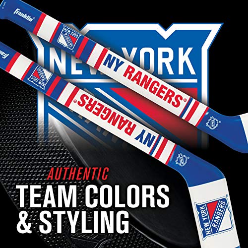 New York Rangers Mini Soft Hockey Stick Set - Kids' Foam Stick & Ball