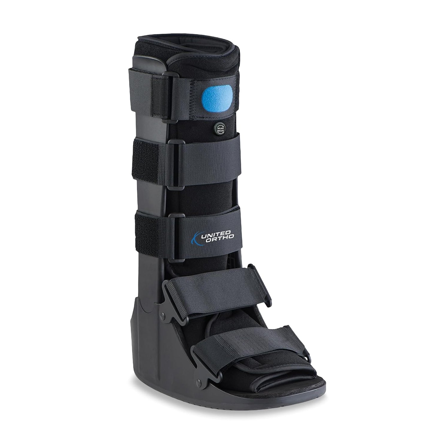 United Ortho Air Cam Walker Boot - Extra Large Fracture Support | Comfortable Black Design