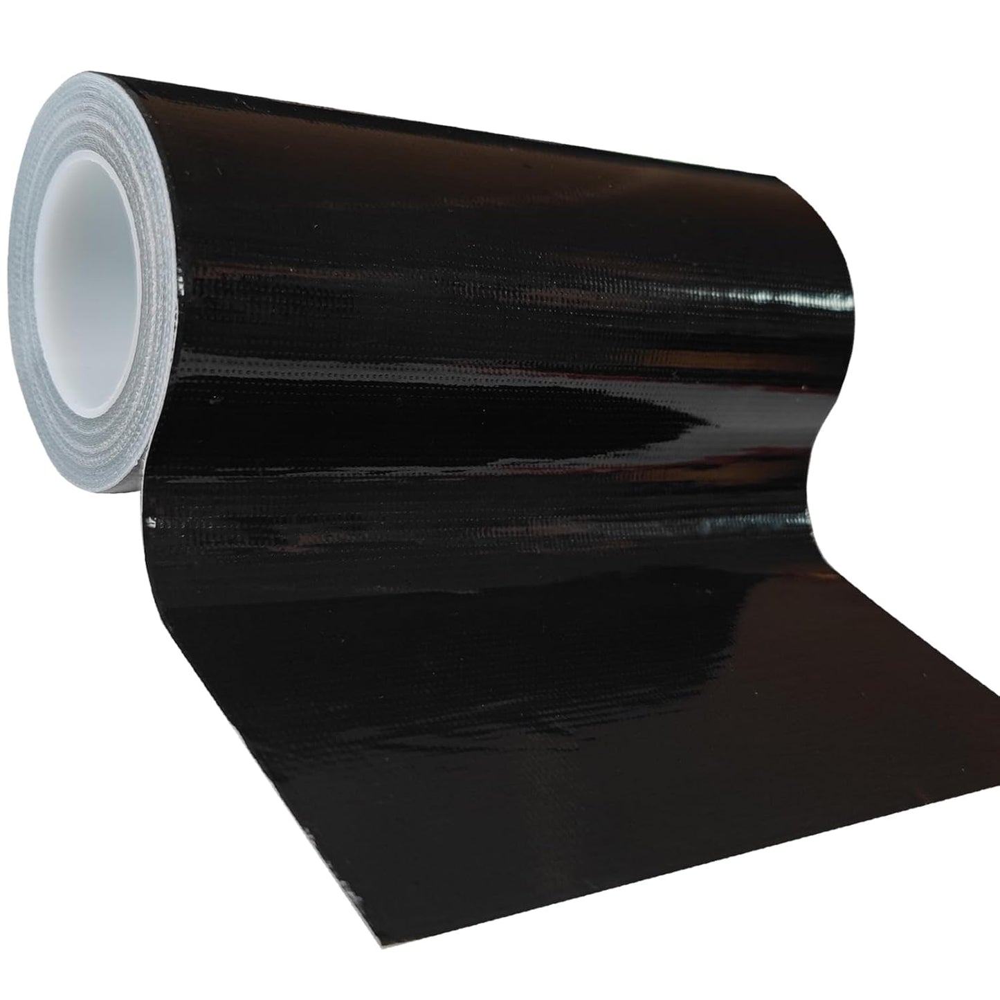 Tikfoam RV Awning Repair Tape - Waterproof 5 Inch Wide | 30FT Long Reinforced Black Patch Kit for Tents & Boats