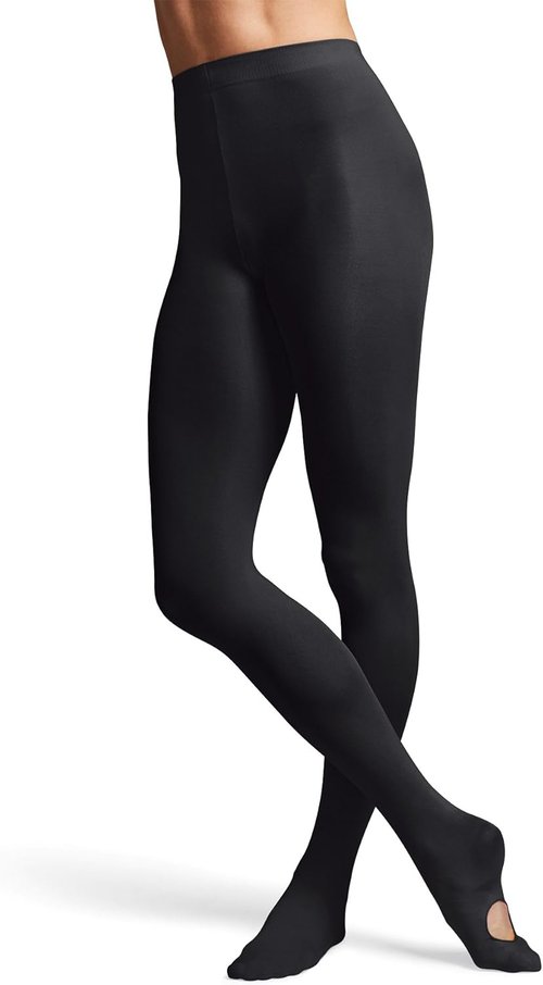 Bloch Dance Women's Contour Soft Adaptatoe Tights - Ultimate Comfort & Flexibility | Black