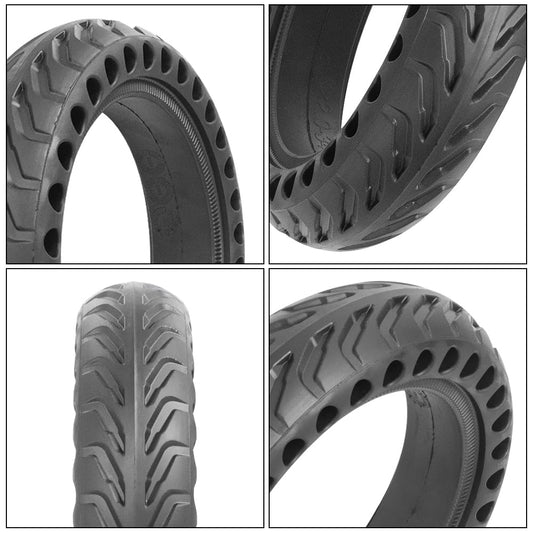 2Pcs Solid Tire for Xiaomi m365 Electric Scooter MIJIA Mi m365 pro/gotrax gxl V2/gotrax XR, 8.5 inches Front or Rear Replacement Electric Scooter Honeycomb Wheels with 4 Tool Accessories for Sports