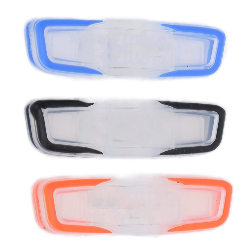 Kodrily 3Pcs Tennis Vibration Dampener, Soft Silicone Tennis Racquet Dampeners, Long Tennis Racket Vibration Dampener, Strings Damping Racquetball Accessories, 2.6 x 0.7 x 0.3in