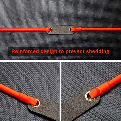 Shappy 2/4/8 Pcs Slingshot Bands Rubber Wrist Rocket Replacement