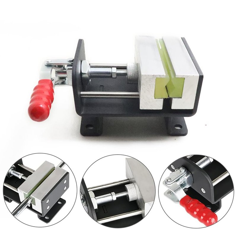 Yoxojv Golf Club Vise Duty Clamp for Precision Shaft and Grip Work Complete Tool for Golf Grip Replacement and Club Customization, Professional Golf Grip Replacement Accessories