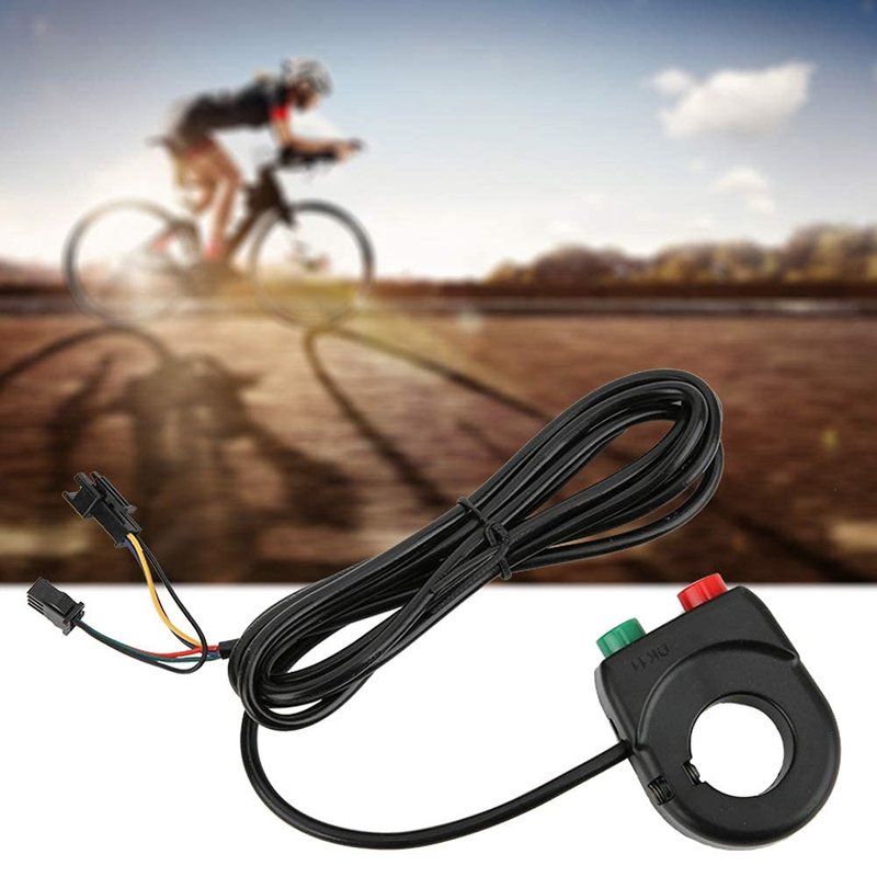 VGEBY 2 in 1 Push Button Switch Motorcycle Handlebar Headlight Switch Handle Scooter Electric