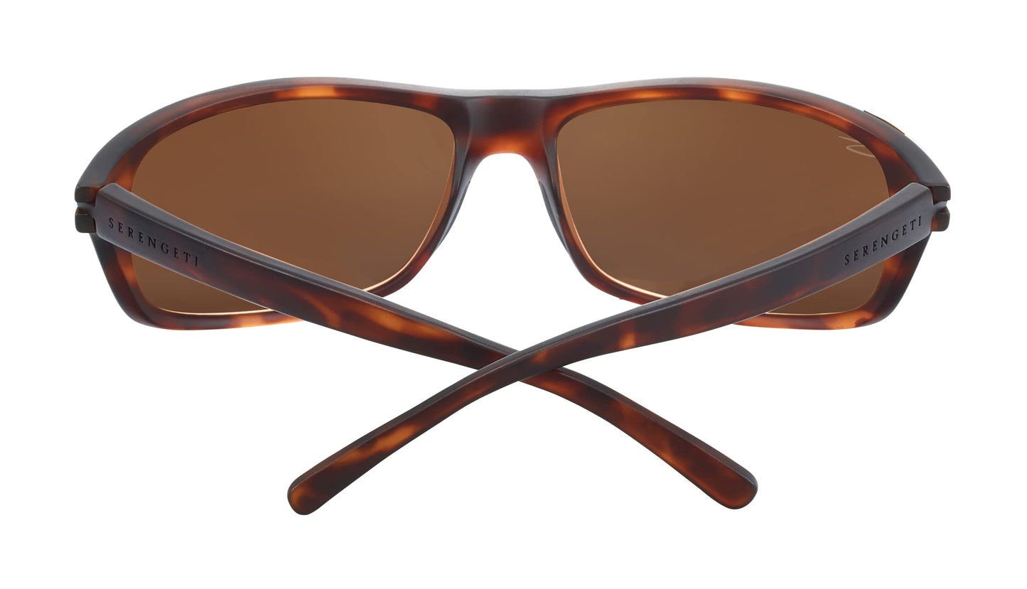 Serengeti - BORMIO 2.0, Matte Tortoise, Saturn Drivers Polarized, Medium-Large size sunglasses, Men sunglasses, Sport, Drivers