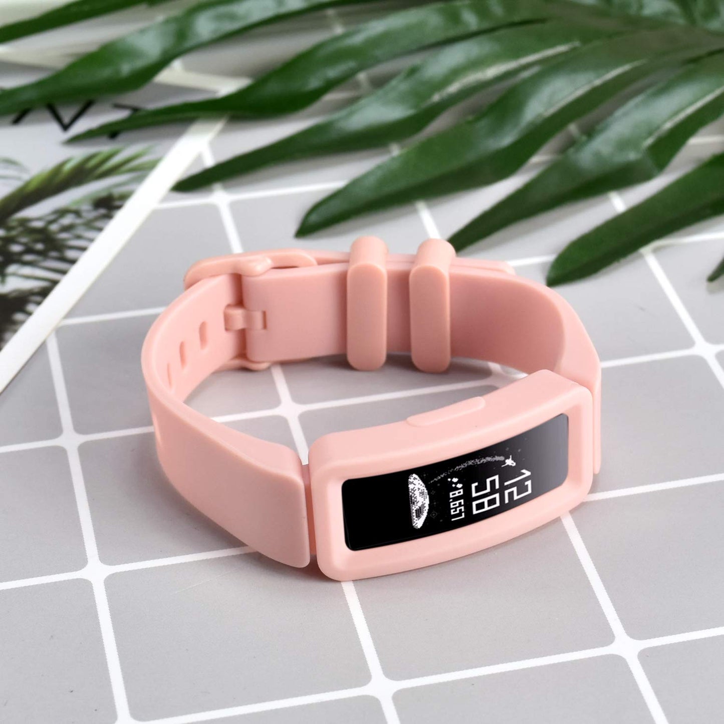 Watbro Compatible with Fitbit Ace 2 Bands, Soft Silicone Bracelet Accessories Watch Band Repalcement Strap, Colorful Sport Wristbands for Fitbit Ace 2/ Inspire HR