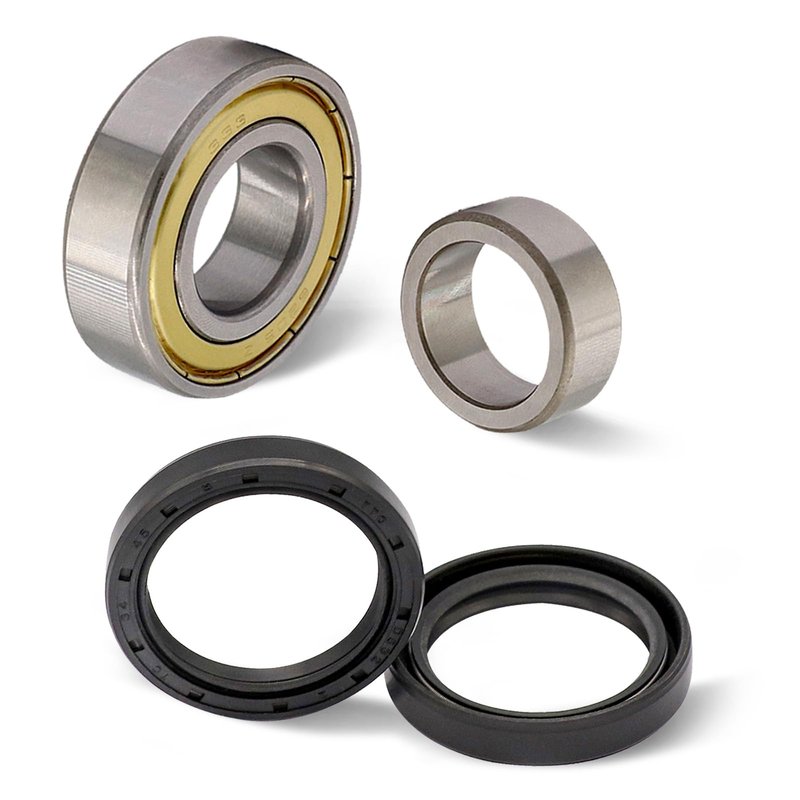 Panglong Golf Cart Rear Axle Bearing Bushing & Oil Seal Kit Fits Club Car DS & Precedent 1986-2014 Electric Model, OEM 1011291, 1014207, 1013794