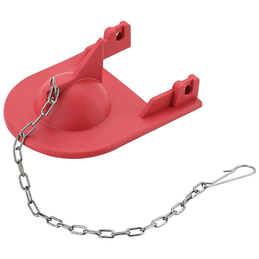 2 Inch Shark Fin Toilet Flapper Compatible with Kohler GP1078440, Toilet Flapper Replacement Part, for Kohler Toilet Tank Parts Red (1 Pack)