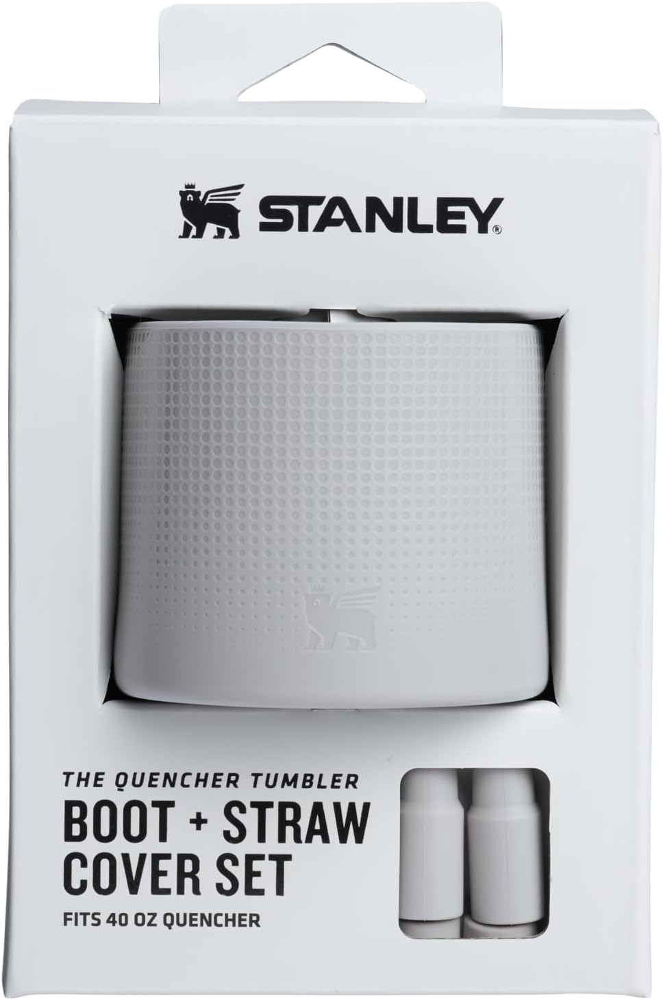 Stanley Quencher Boot & Straw Cover Cap - Anti-Slip Silicone Protector for Tumbler | BPA-Free Accessory Set