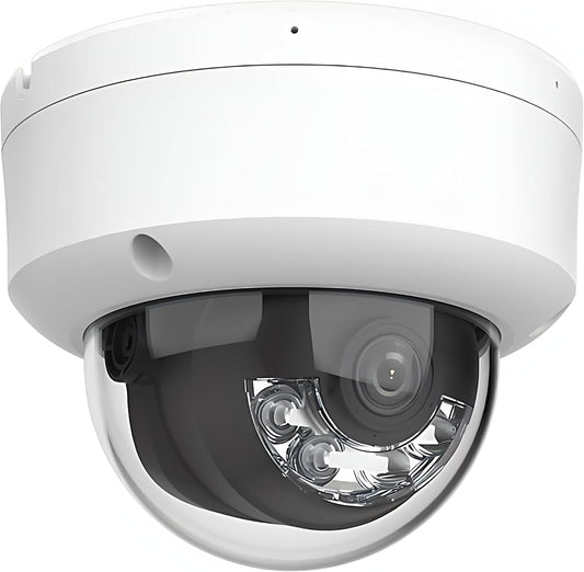 YINLINK DS-2CD1143G2-LIUF Original Ⲏіk-ѵіsіoո 4MP PoE Dome Camera, Bulit-in Mic, 98ft Night Vision, MicroSD 512GB, IP67, IK08, 2.8mm Lens (International English Version)