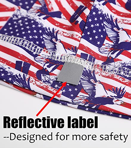 Cooling Sweat Caps Helmet Liner Beanie Hat - One Size-3X-Large / Patriotic Pack