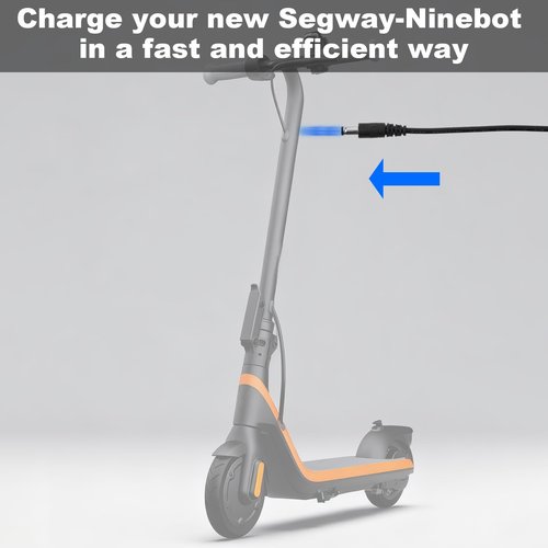 BTFO 25.2V Scooter Charger for Ninebot, Compatible with Segway Ninebot C2/C2 Pro/E2/E2 Plus/ZING C8/C10/C20 eKickScooter Replacement for Gyroor H30 Scooter Charger Adapter
