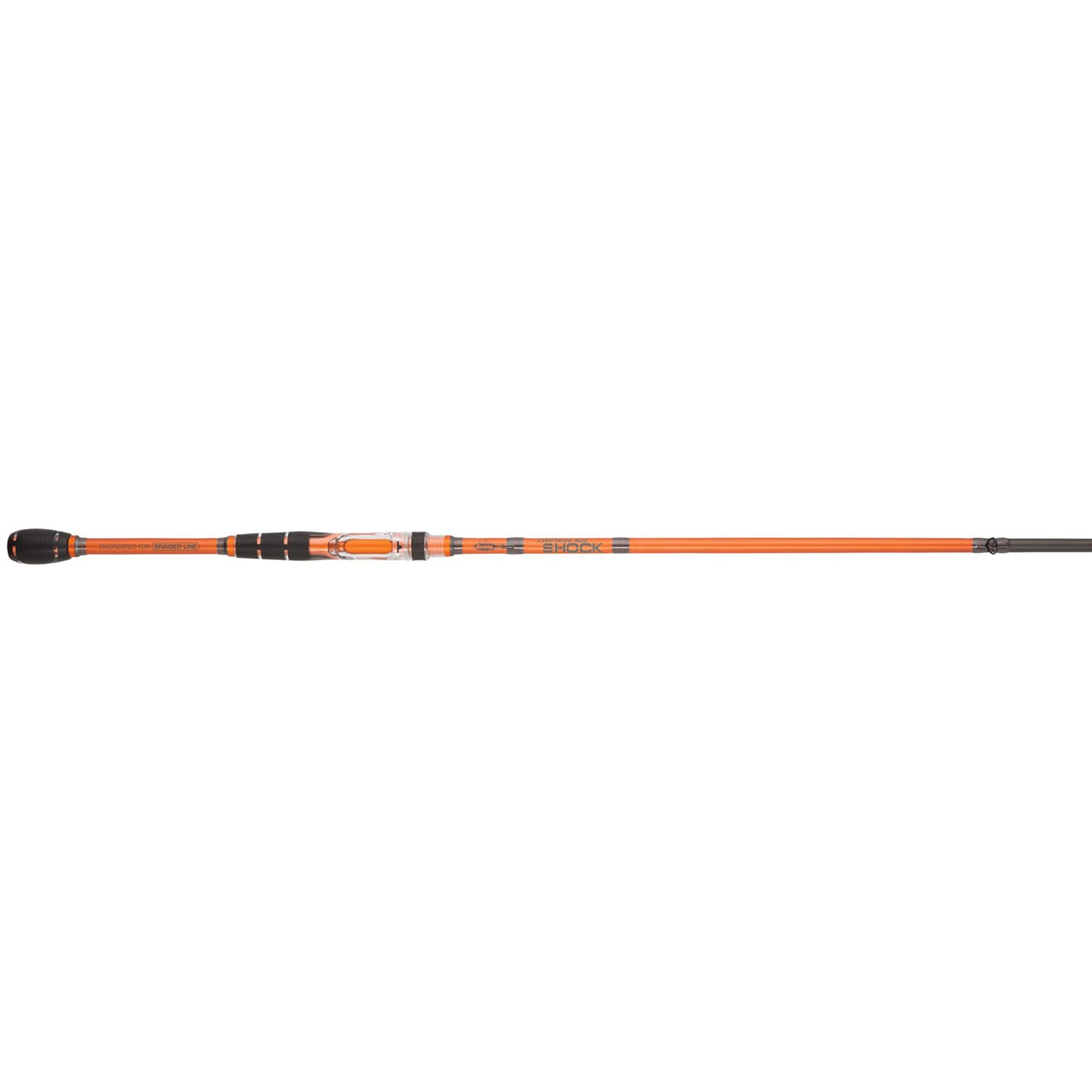 Berkley 7’ Shock Casting Rod, 1 Piece Composite Medium Heavy Power Fishing Rod for Freshwater or Saltwater Fishing, Shock Absorbing Tip, Orange