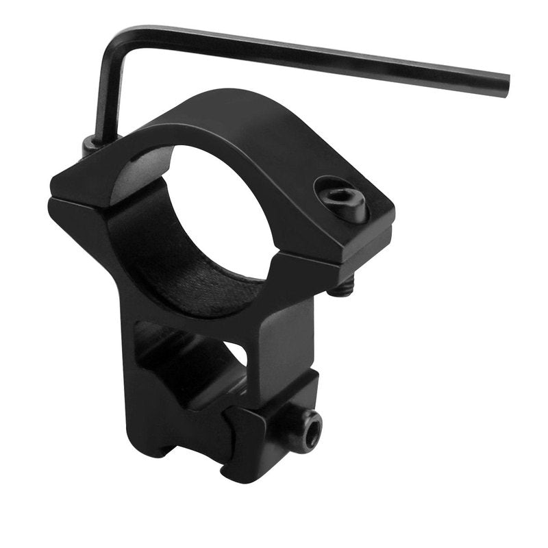 Modkin 11 mm Dovetail Scope Mounts for 1'' Scope Tube High Profile for Airguns or Premium .22 Rifles, 2 Pieces