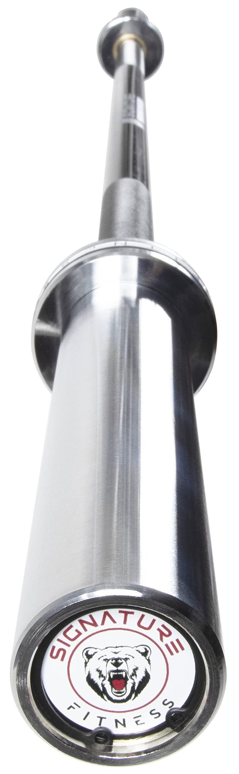 Fitvids 2 Inch Olympic Barbell Bar, 5 FT Zinc-plated Bar for Home Gym Strength Training, weight lifting, Bench Press