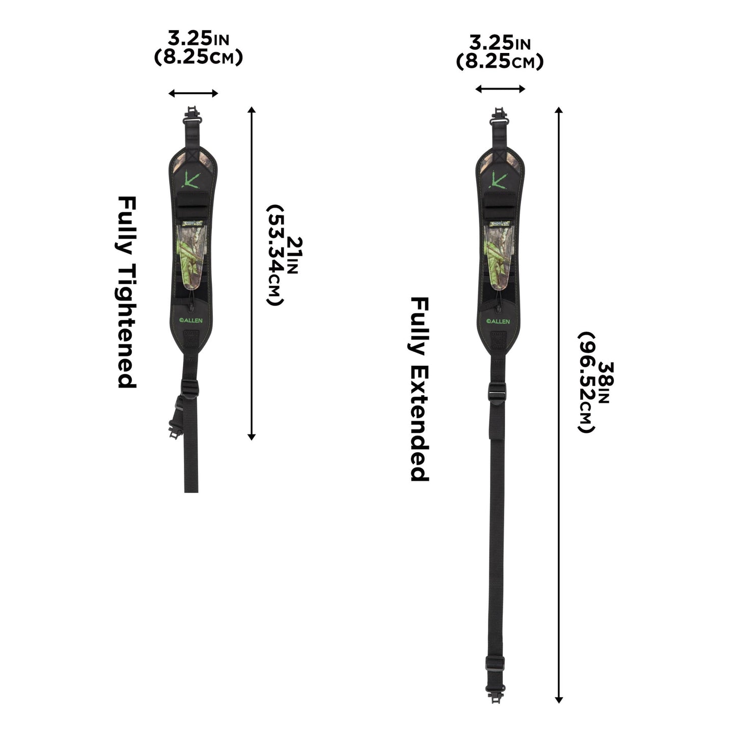 Allen Company Rifle and Shotgun Sling - Rugged Construction with Swivels - Gun Strap Ideal for Turkey / Deer / Duck / Elk Hunting - Tested up to 300 Lbs.