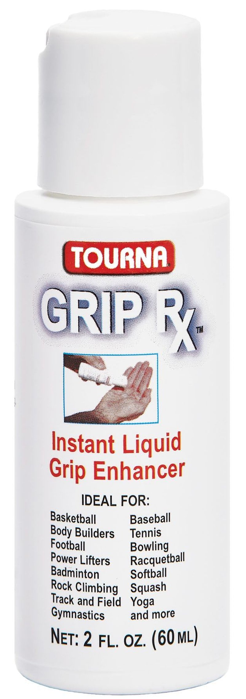 Tourna Grip Rx Instant Grip Enhancer Solution for all sports