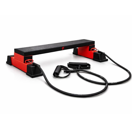 FeralFalcon Pro Adjustable Calf Raise Block – Versatile Workout Platform for Calves, Legs & Upper Body – Raises, Squats, Stretches – Anti-Slip Bar, Band Compatible – Home Gym Equipment
