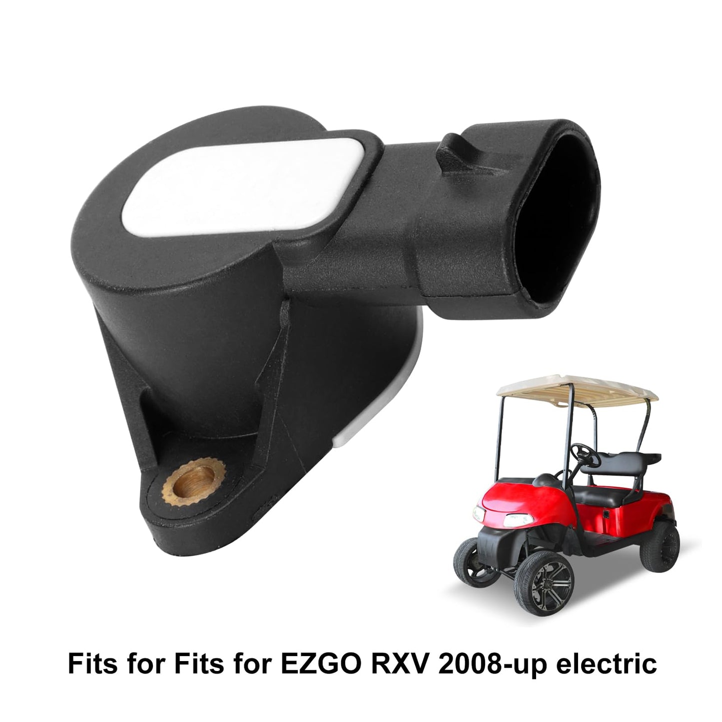 Roykaw Golf Cart Accelerator Position Sensor Brake Pedal Rotary Sensor for EZGO RXV 2008-up Electric Golf Cart,OEM#600019