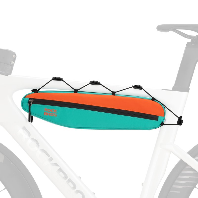 ROCKBROS Bike Frame Bag Bike Triangle Bag Bike Top Tube Bag 1.5L Bike Bag Pouch Storage Bag for Cycling Mountain Road Ebike