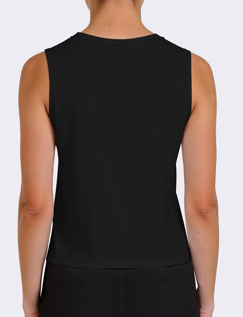 AURUZA Ice Silk Workout Tank Tops - Women's Athletic Sleeveless Gym Top for Sun Protection | Loose Fit
