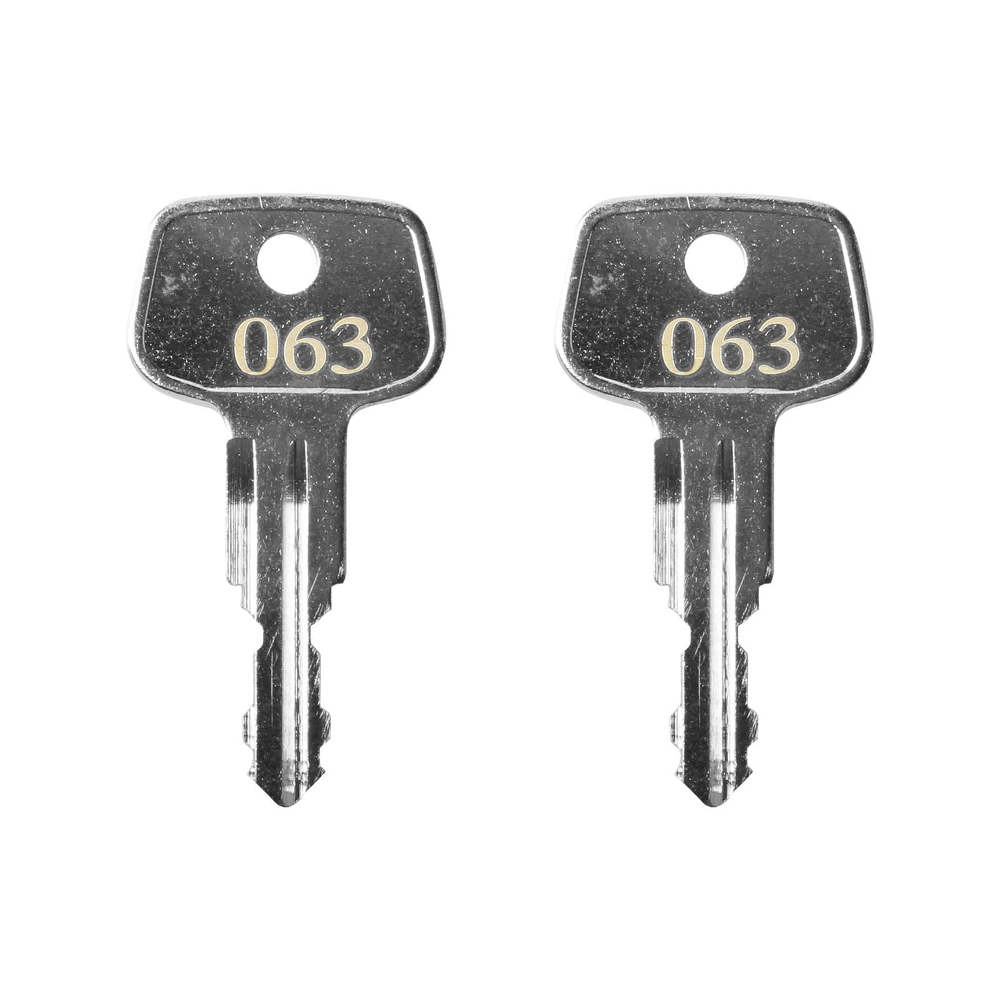 Hugexpen Key Replacement for Thule Rack Core, Key Cylinder for Bike Rack Lock, Cargo Box, Roof Rack Locks, Crossbars, Carriers, Ski Rack Etc (N063)