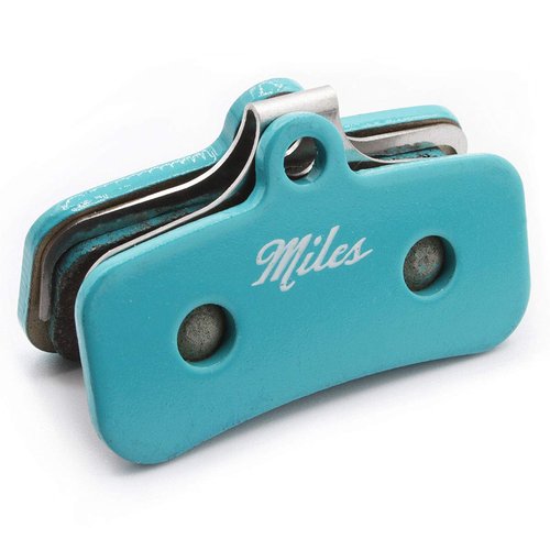 Miles Racing Brake Pads for Shimano Disc Brakes in Road, MTB, E-MTB, E-Road, E-Bike, Touring Bicycles | Semi-Metallic for XC, Light Enduro (Sintered Saint BR-M810, Saint BR-M820)