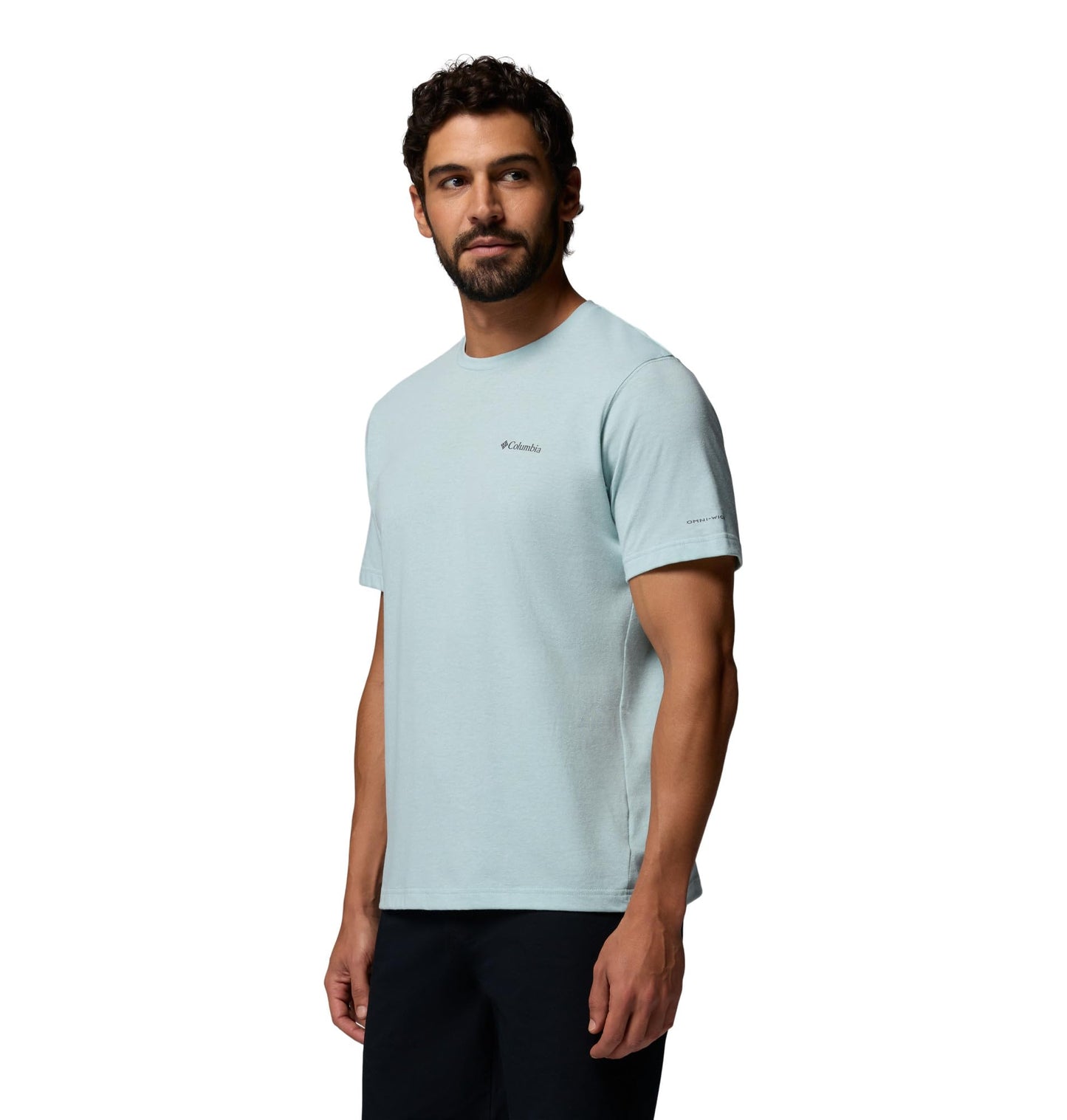 Columbia Men's Thistletown Hills Short Sleeve T-Shirt, Crushed Blue/Heather, 5X