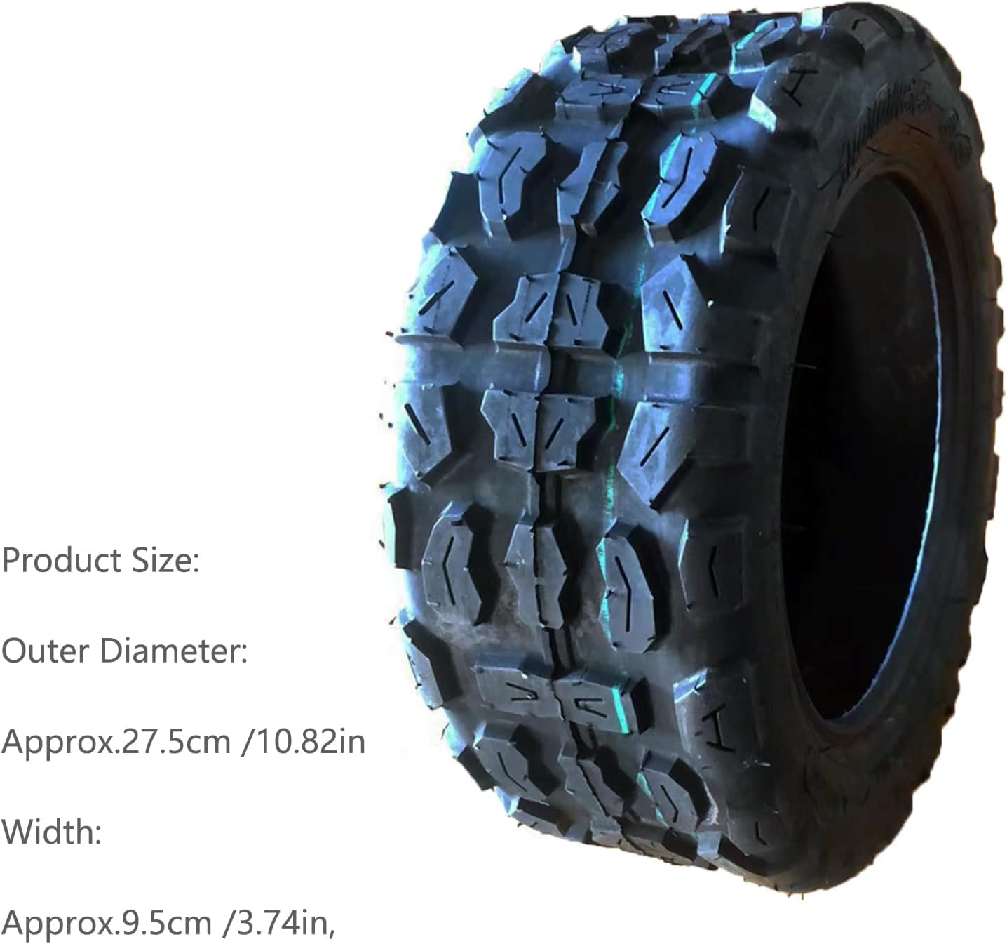 YONJILL 100/65-6.5 11-Inch Off-Road Tires: Compatible with Intelligent Self-Balancing 2-Wheel Scooters, Folding Electric Bicycles, and Models like Sealup/Dualtron Ultra/Thunder/Zero 11x/Speedual Plus