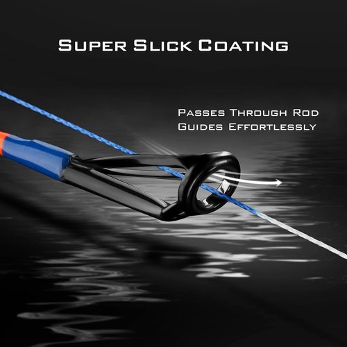 KastKing SuperPower Braided Fishing Line - Abrasion Resistant & Zero Stretch - Smaller Diameter, 150 Yards