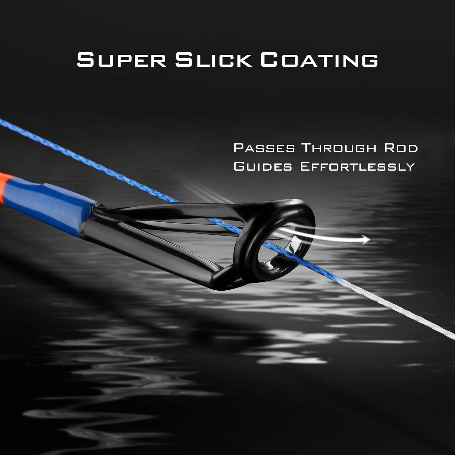 KastKing Superpower Braided Fishing Line, Blue Camo, 40 LB, 150 Yds