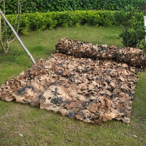 Camo Netting Roll - Desert Digital 1.5m x 1m for Hunting & Decoration