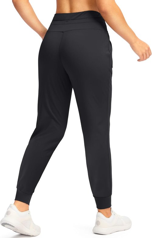 G GRADUAL Women's Joggers - High Waisted Athletic Sweatpants with Zipper Pockets | Tapered Design