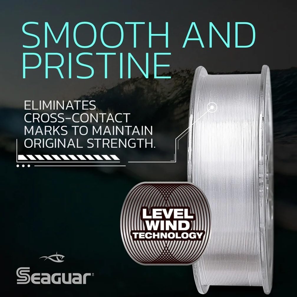 Seaguar Blue Label 100% Flourocarbon Fishing Line (DSF), 8lbs, 25yds Break Strength/Length - 08FC25