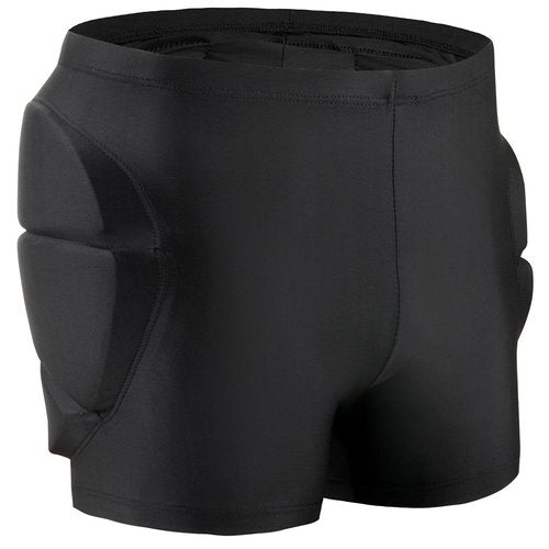 DBaoXiaoMu Kids Padded Shorts-HIPS Protective Pads Shorts for Snowboard Ski Skating Cycling,3D Protection for Butt and Tailbone Black