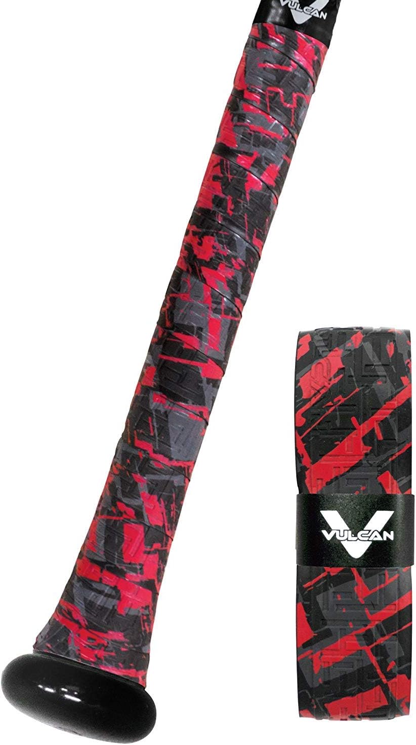 Vulcan Bat Grip - 0.50mm, 1.00mm, 1.75mm | Baseball & Softball | Available in Multiple Colors