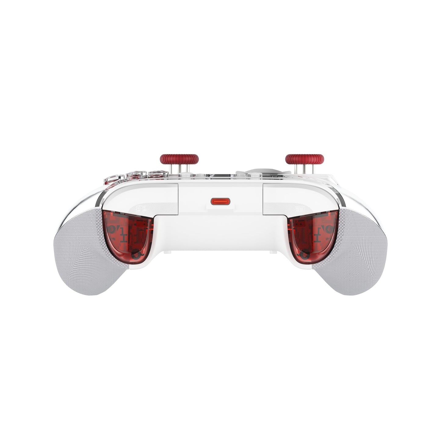 MOBAPAD Huben2 Wireless Switch Controller Pro – PC Controller with ALPS Linear Motors, Pro Controller Switch, Omron Mechanical Buttons, 6-Axis Motion (White)