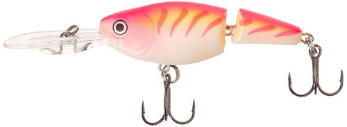 Rapala Jointed Shad Rap 05 Pink Tiger UV Lure, Multi, One Size