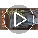 4-Pack UV Protected Clear Acrylic Baseball Display Cases - Dustproof Autograph Holders