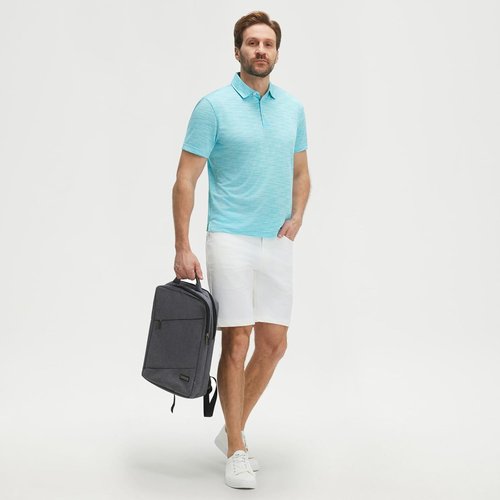 M MAELREG Men's Golf Shirts - Ultra-Light, Soft Performance Polo with Quick Dry & UPF 30+ | Short Sleeve
