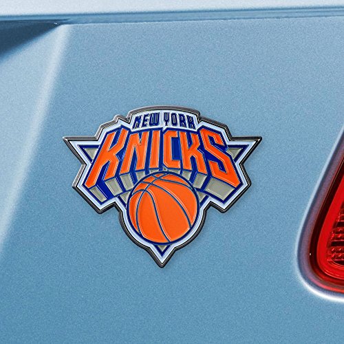 New York Knicks 3D Metal Emblem - Diecut Team Logo Auto Emblem